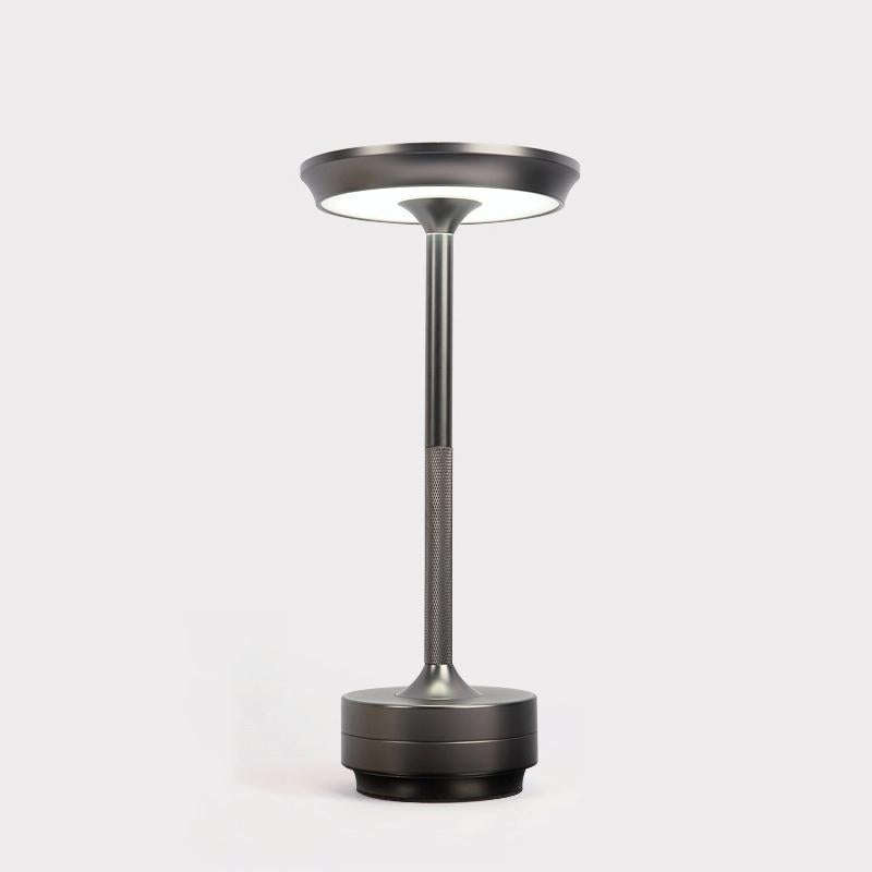 Rechargeable Desk Lamp Removable Desk Lamp Bar Atmosphere Night Light(Black)