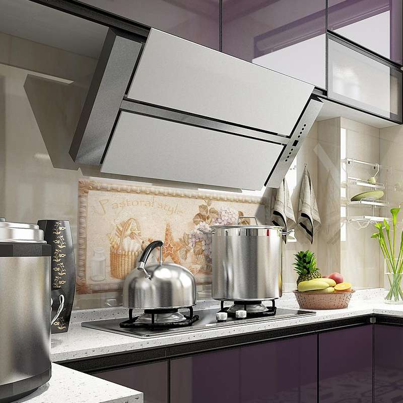 Self-Adhesive Heat-Resistant Oil-Proof Stickers Household Kitchen Stove Tile Wall Stickers, Speci...