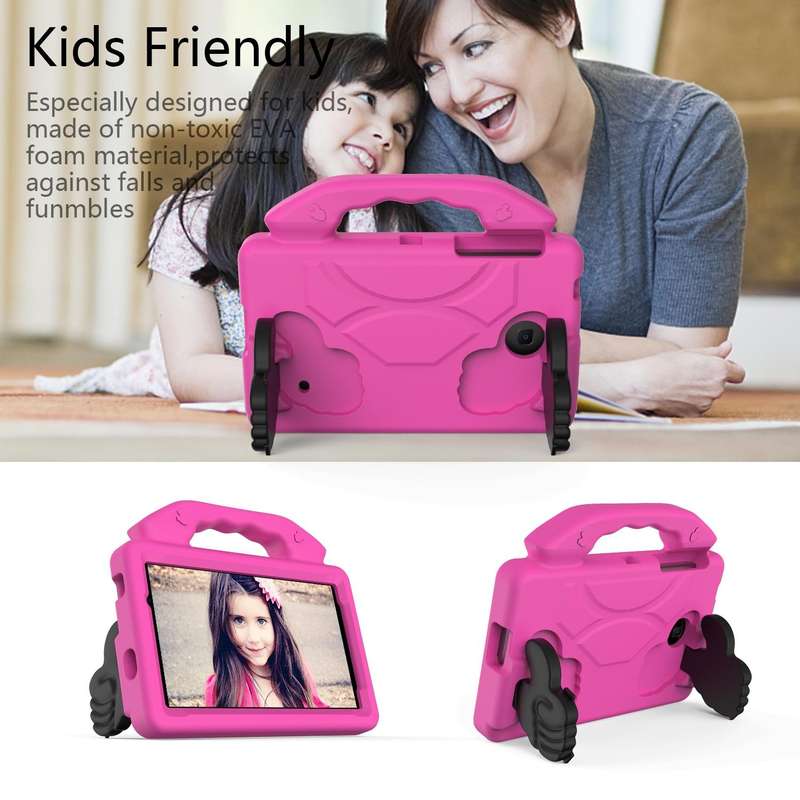 For Galaxy Tab 4 7.0 T230 / T231 EVA Material Children Flat Anti Falling Cover Protective Shell W...