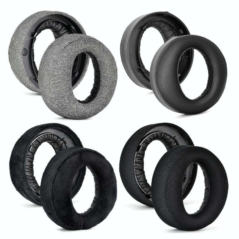 For Sony PS5 Wireless Pulse 3D 2pcs Headphone Replacement Earpads(Velvet)