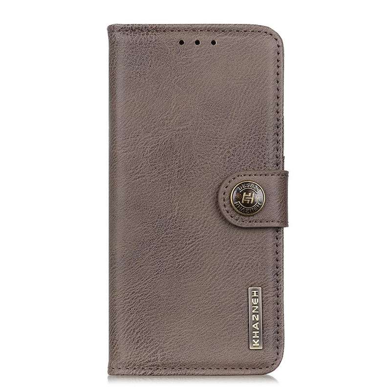 For OnePlus 9R KHAZNEH Cowhide Texture Horizontal Flip Leather Case with Holder & Card Slots & Wa...