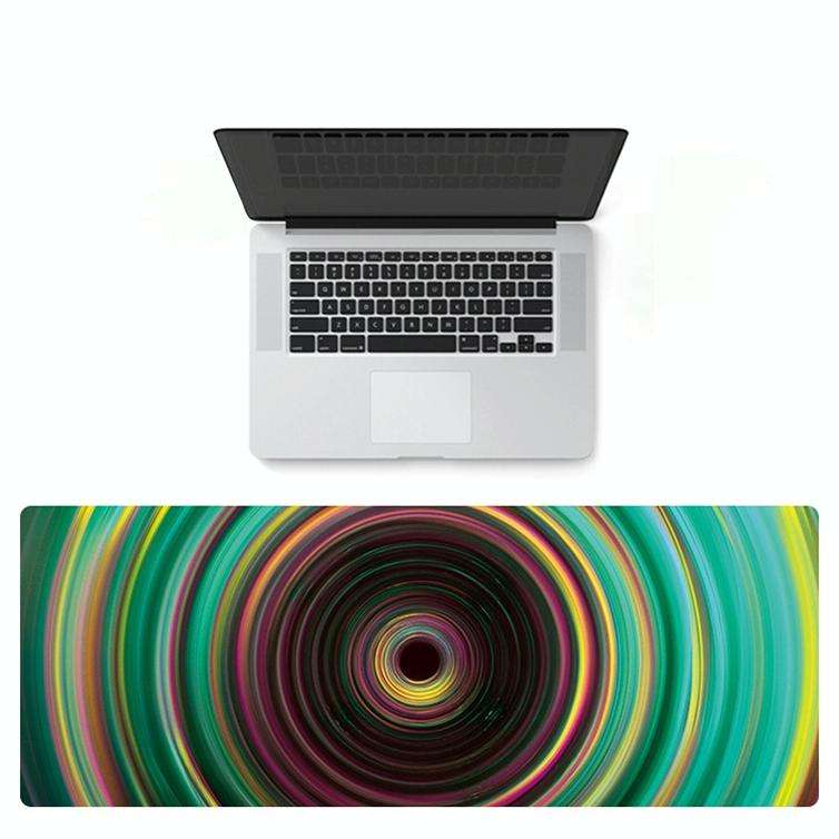400x900x4mm Locked Large Desk Mouse Pad(2 Lotus)