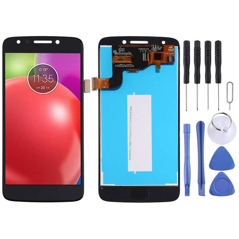 Original LCD Screen for Motorola E4 XT1765 / XT1766 (US Version)with Digitizer Full Assembly  (Bl...