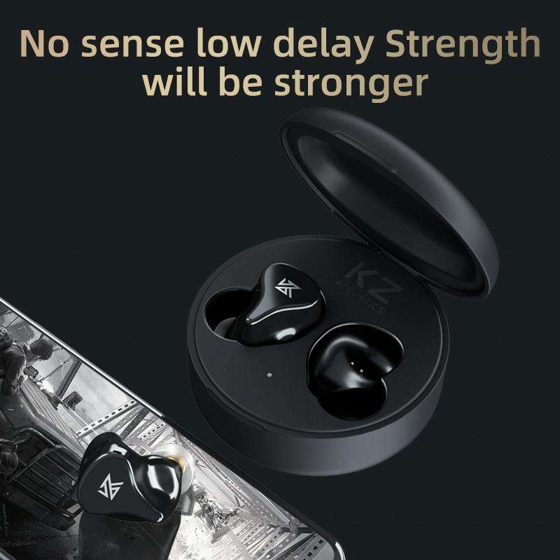 KZ Z1 Pro Dynamic True Wireless Bluetooth 5.2 Sports In-ear Earphone(Black)