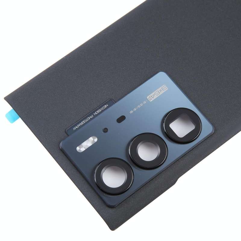 For ZTE Axon 40 Ultra A2023P Battery Back Cover with Camera Lens Cover(Black)