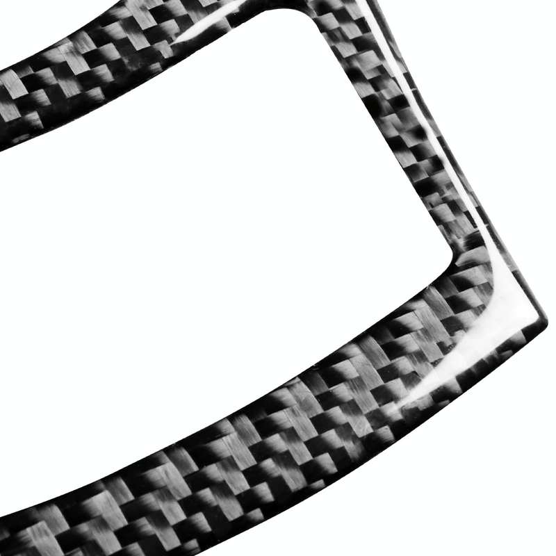 Car Carbon Fiber Gear Button Decorative Sticker for Subaru BRZ / Toyota 86 2017-2019, Left and Ri...