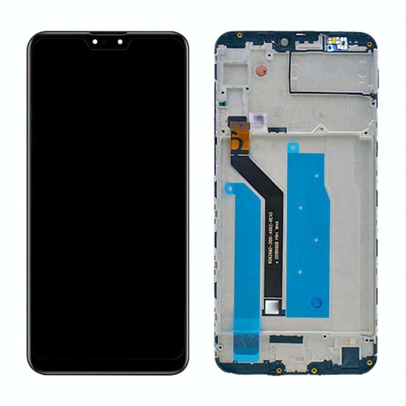 OEM LCD Screen for Asus Zenfone Max Pro M2 ZB631KL X01BDA Digitizer Full Assembly with FrameBlack)