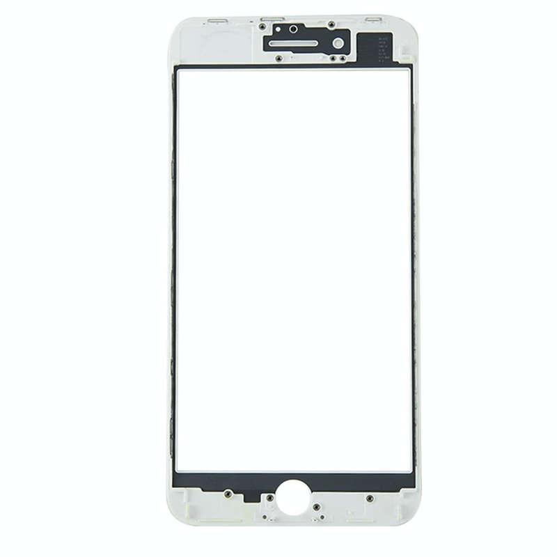 Front Screen Outer Glass Lens with Front LCD Screen Bezel Frame & OCA Optically Clear Adhesive fo...