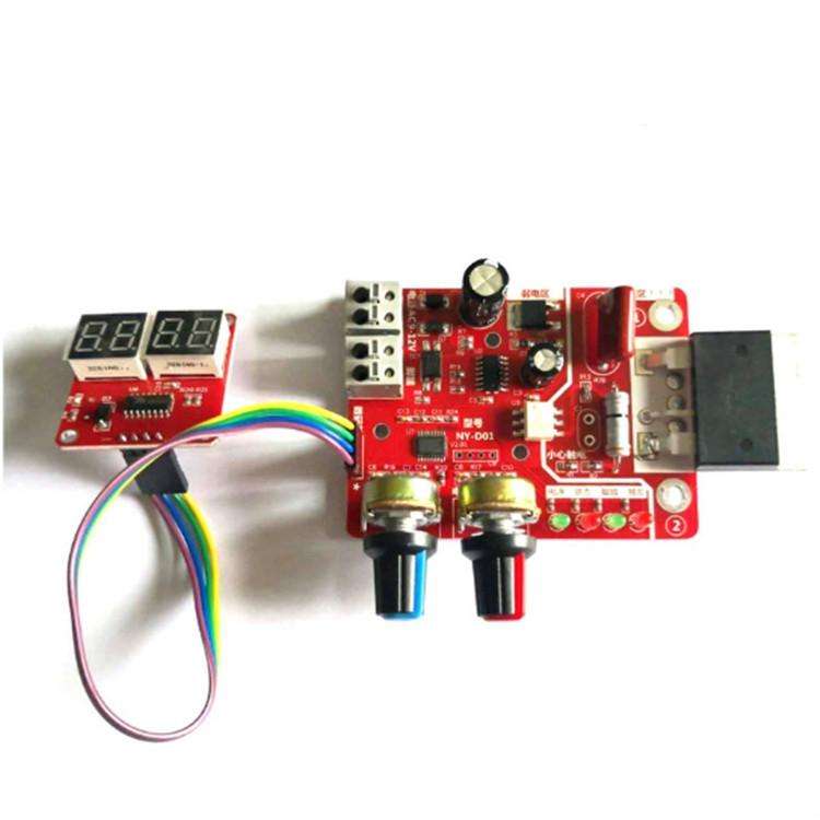 NY-D01 Spot Welding Machine Control Board Adjustment Time Current Digital Display Control Board, ...