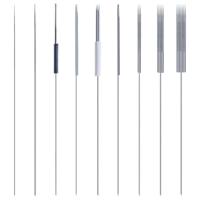 50pcs 3R 0.35 x 50mm Disposable Tattoo Needles Agujas Microblading Permanent Makeup Machine Needle