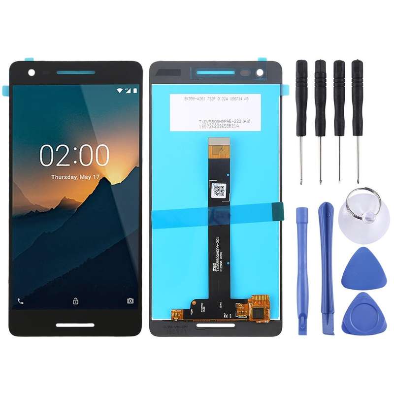 TFT LCD Screen for Nokia 2.1 TA-1080 TA-1084 A-1086 TA-1092 TA-1093 with Digitizer Full Assembly ...