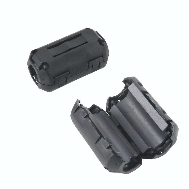 10 PCS / Pack 3.5mm Anti-interference Degaussing Ring Ferrite Ring Cable Clip Core Noise Suppress...