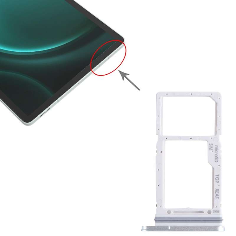 SIM + Micro SD Card Tray for Samsung Galaxy Tab S9 FE SM-X516 LTE Edition (Green)