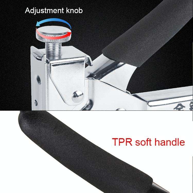 Nail Gun U Type / T Type / Door Type Nail Universal Nailer with Handle Case & 1000 PCS Nails