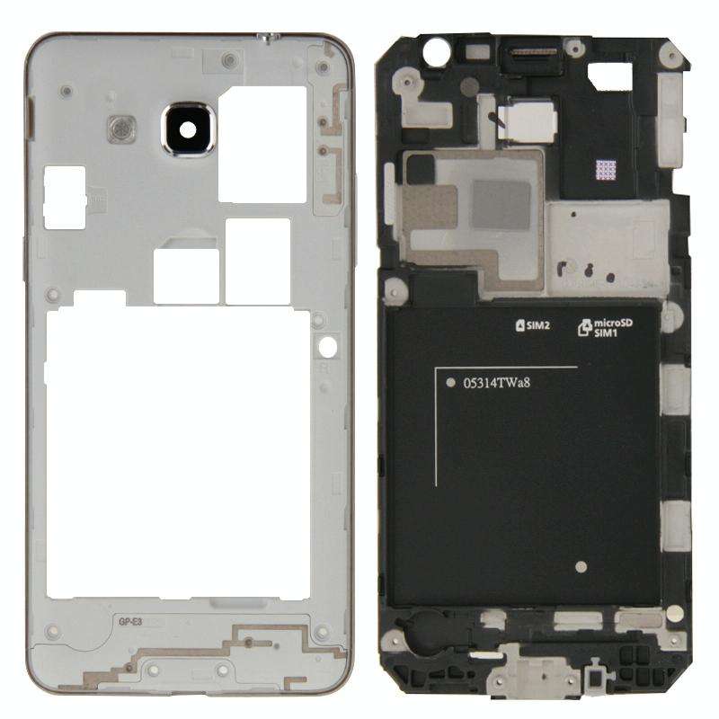 For Galaxy Grand Prime / G530 Full Housing Cover (Front Housing LCD Frame Bezel Plate + Middle Fr...