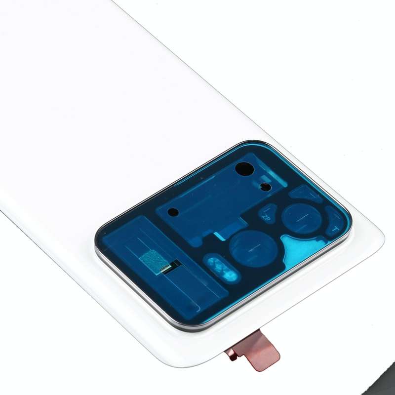 Original Ceramics Battery Back Cover for Xiaomi Mi 11 Ultra M2102K1G(White)