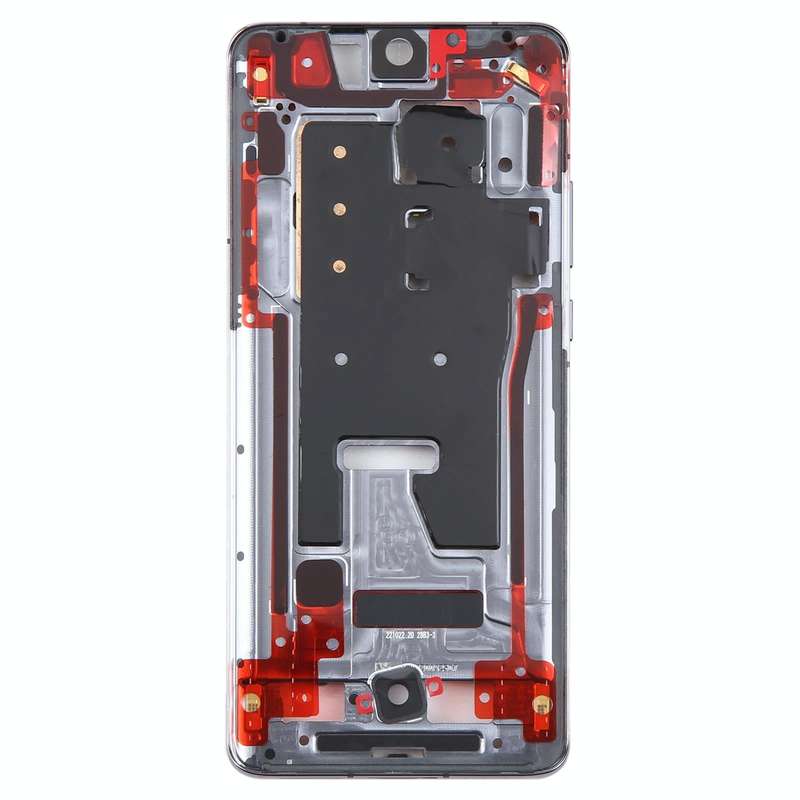 For Huawei P50 Pro Front Housing LCD Frame Bezel Plate(Black)