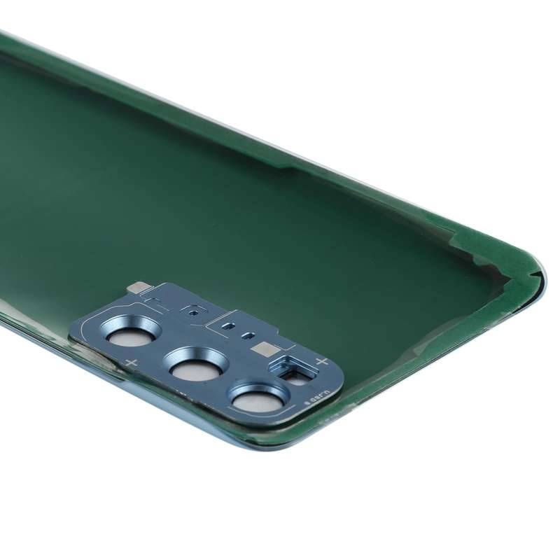 For Samsung Galaxy S20 Battery Back Cover with Camera Lens Cover (Blue)