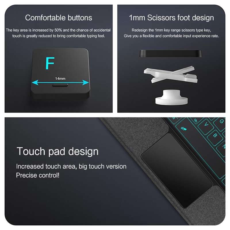 For Samsung Galaxy Tab S9 / S9 FE YJ-S9 Split Bluetooth Keyboard Leather Tablet Case