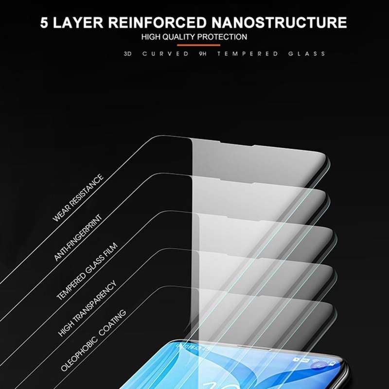 For vivo V27 / V27 Pro UV Liquid Curved Full Glue Screen Film