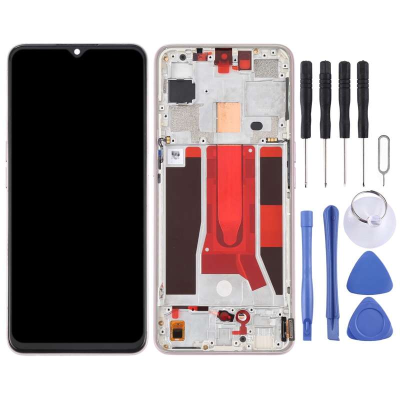 Original LCD Screen For OPPO Reno3 5G/Reno3 Youth/F15/Find X2 Lite/K7 5G Digitizer Full Assembly ...