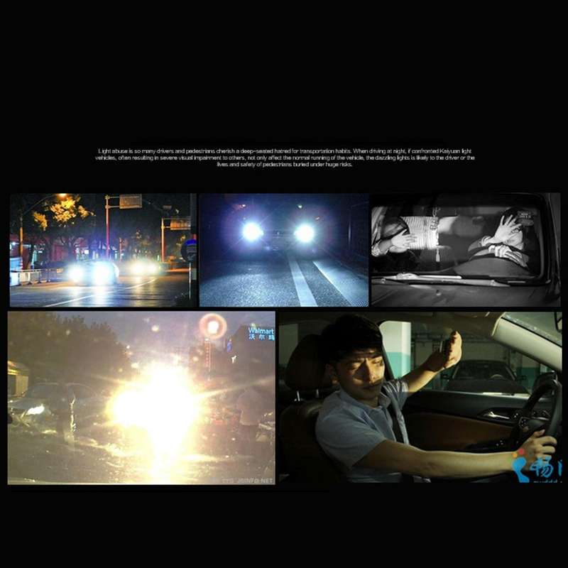 180 Degree Rotating Car Anti-Glare Dazzling Goggle Day Night Vision Driving Mirror Sun Visors for...