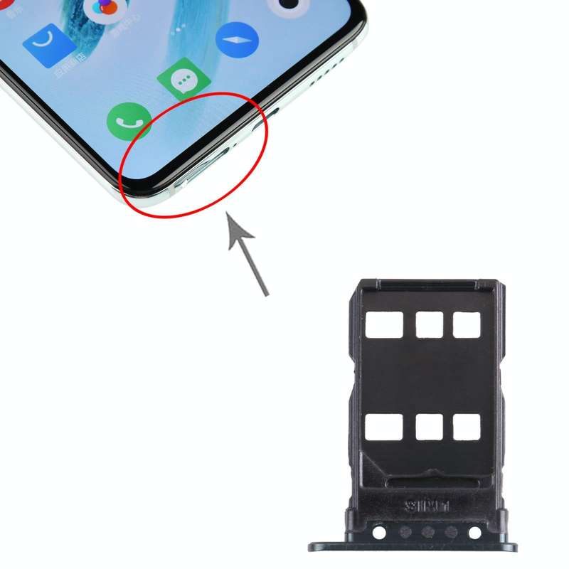 For Meizu 17 / 17 Pro  SIM Card Tray + SIM Card Tray (Green)