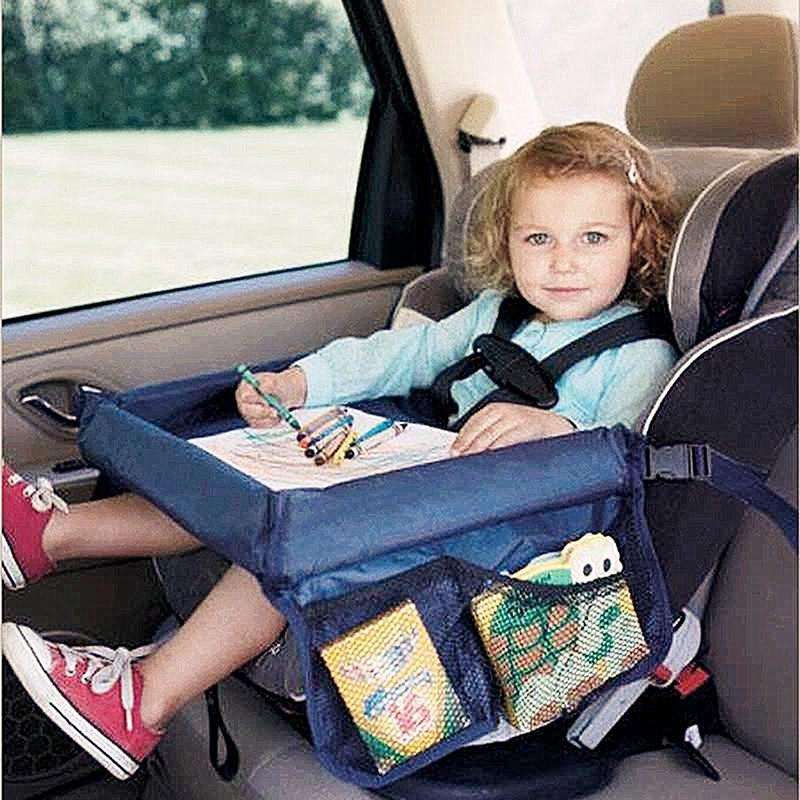 Child Console Baby Stroller Toy Stroller Organizer Baby Safety Tray Tourist Painting Holder Water...