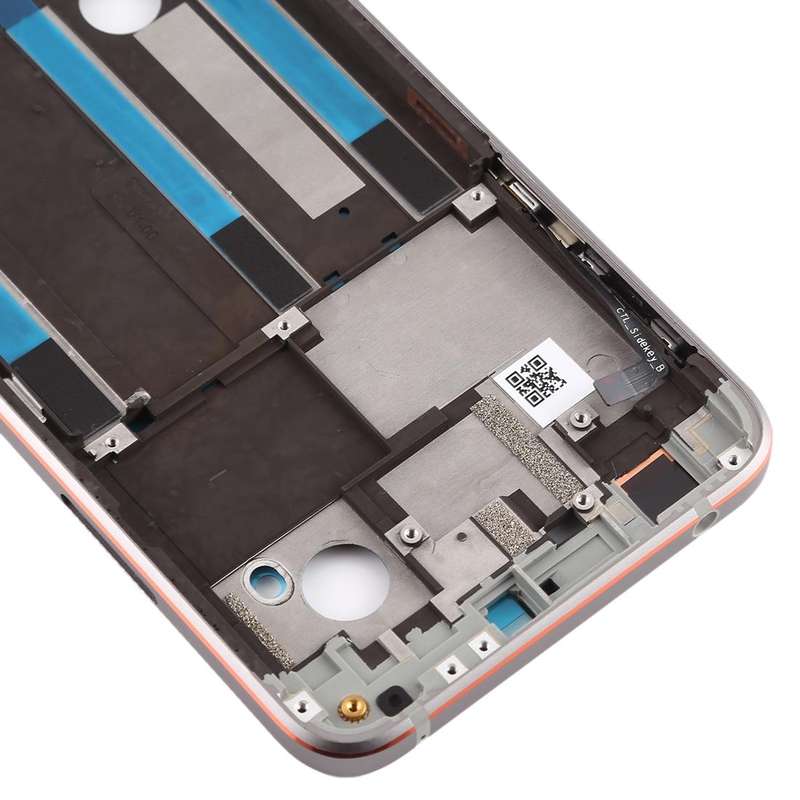 Front Housing LCD Frame Bezel Plate for Nokia 7.1 TA-1100 TA-1096 TA-1095 TA-1085 TA-1097(Silver)