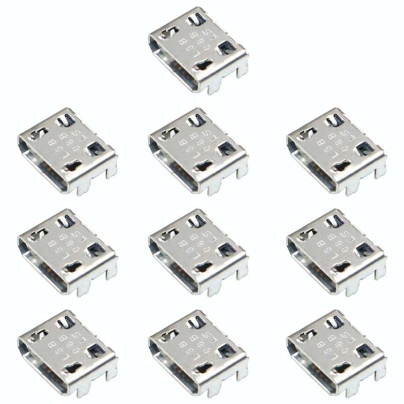 10pcs Charging Port Connector for Galaxy G355 G313 A8 A8000 A800F J1 J120 J210F