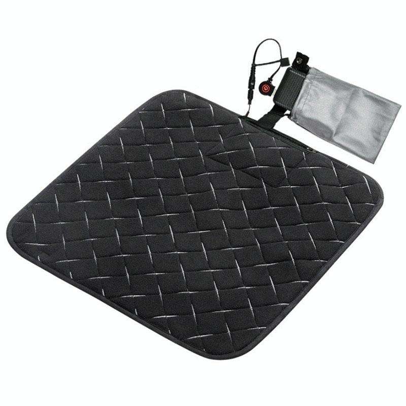 USB Charging Intelligent Thermostatic Heating Cushion(Black)