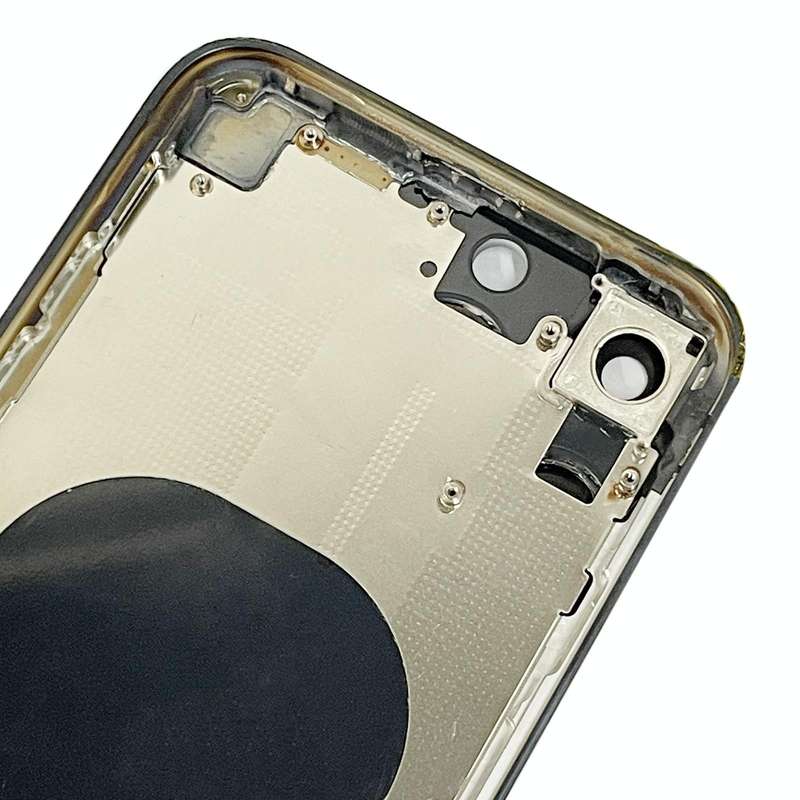 Back Cover with Appearance Imitation of iP15 Pro for iPhone XR(Titanium Gray)