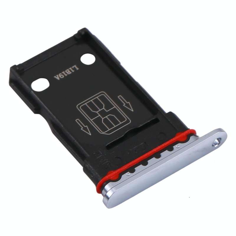 For OnePlus 9 Pro SIM Card Tray + SIM Card Tray (Silver)