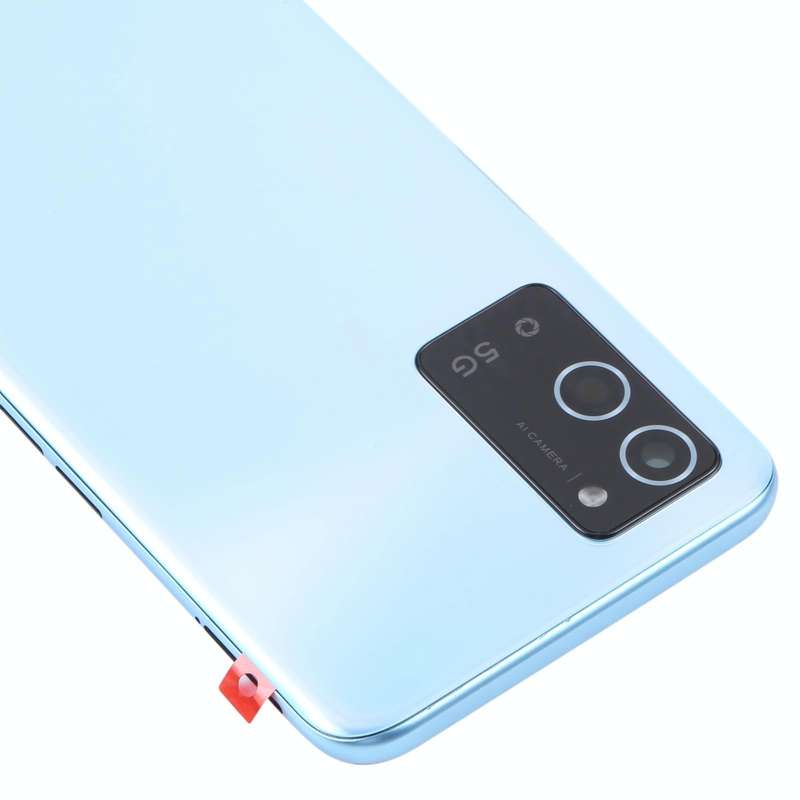 For OPPO A56 5G Battery Back Cover with Middle Frame (Blue)