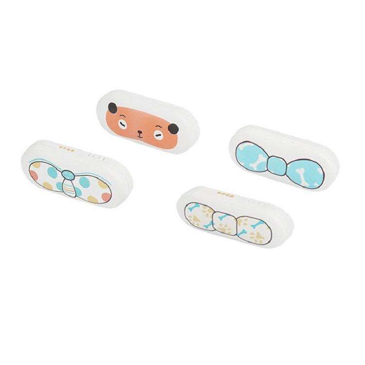 GPS Pet Anti-lost Collar Tracking Locator(Blue White Bone)