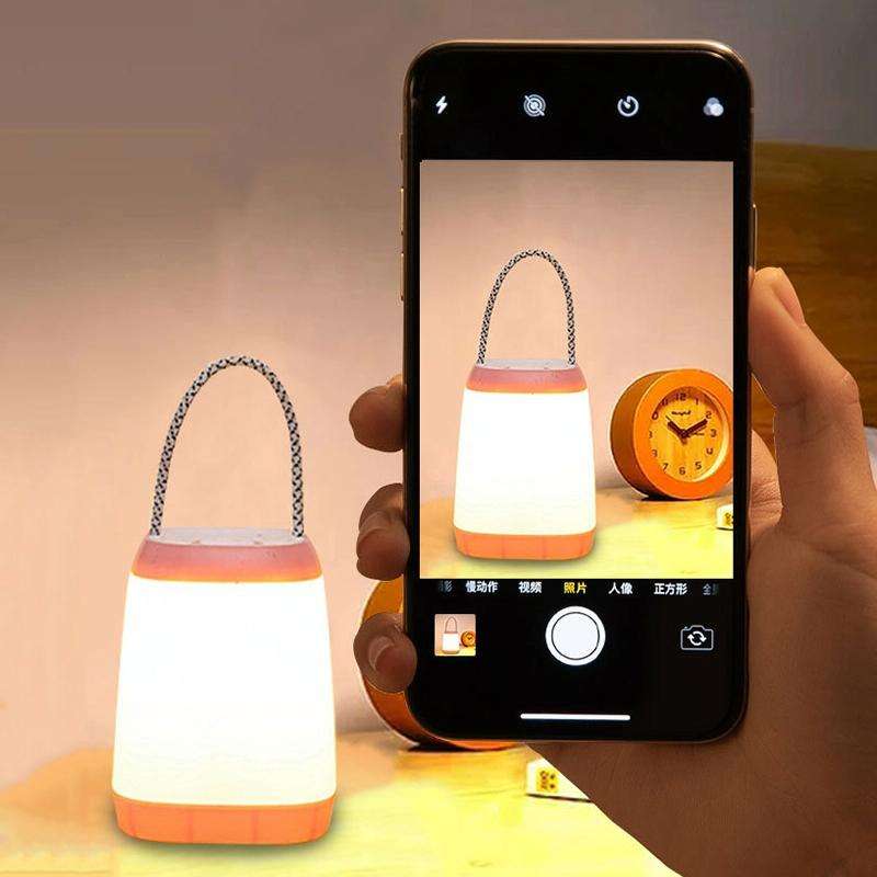 Portable Night Light Bedroom Baby Nursing Eye Protection Bedside Lamp, Style:USB Charging(Green)