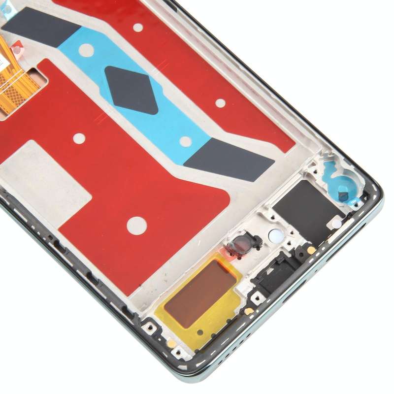 For Honor X9A Original LCD Screen Digitizer Full Assembly with Frame (Green)