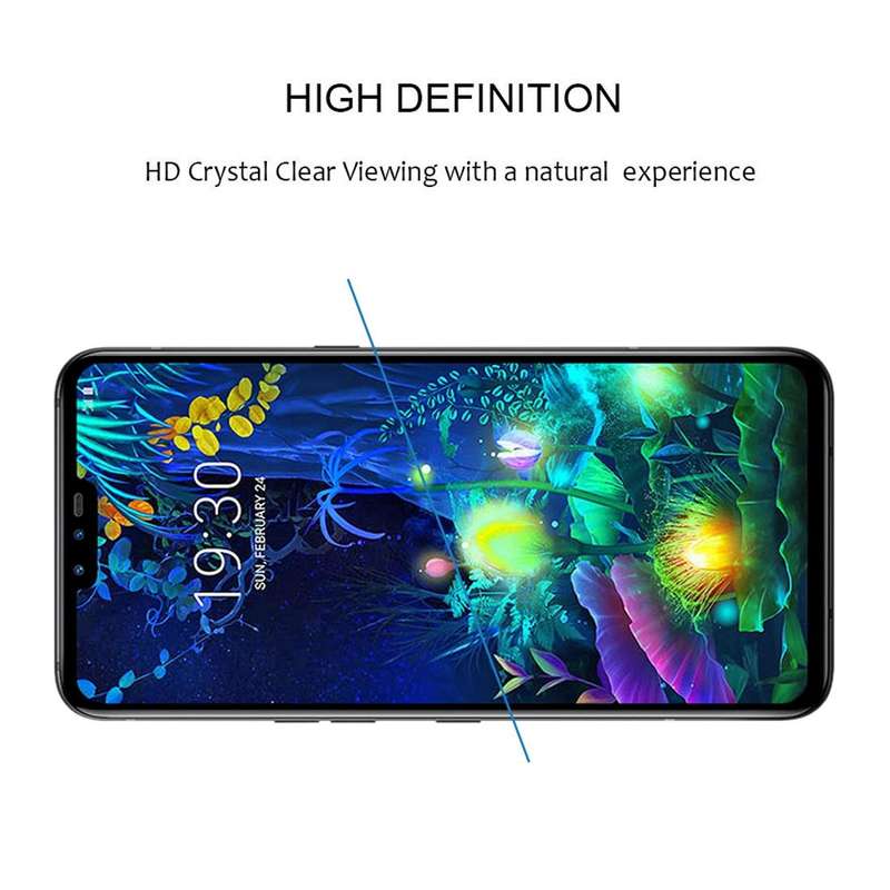 For LG V50 ThinQ 5G Full Glue Full Screen Tempered Glass Film