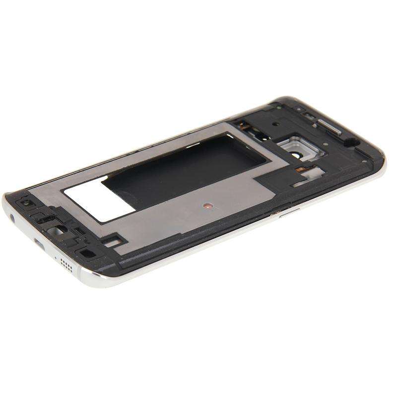For Galaxy S6 Edge / G925 Full Housing Cover (Front Housing LCD Frame Bezel Plate + Back Plate Ho...