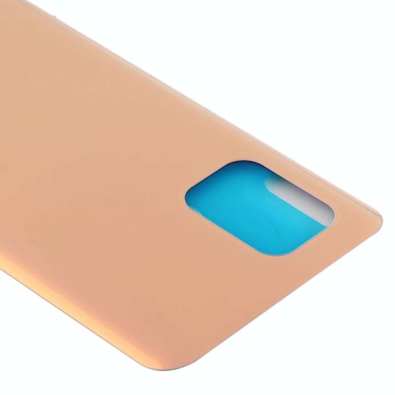 Glass Material Battery Back Cover for Xiaomi Mi 10 Lite 5G/Mi 10 Youth 5G(Gold)