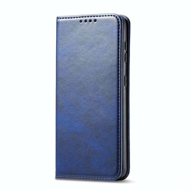 For Samsung Galaxy A50 Calf Texture Magnetic Horizontal Flip Leather Case with Holder & Card Slot...