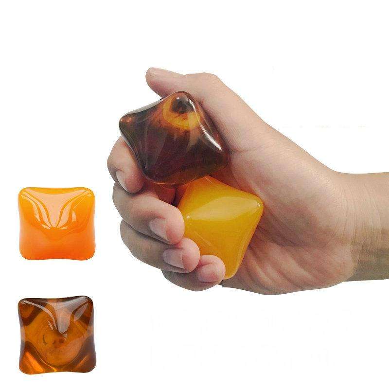 2 In 1 Finger Function Rehabilitation Training Finger Flexibility Training Ball Color Random Deli...