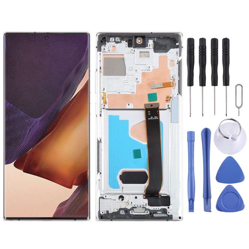 For Samsung Galaxy Note20 Ultra 4G Original Super AMOLED LCD Screen Digitizer Full Assembly With ...