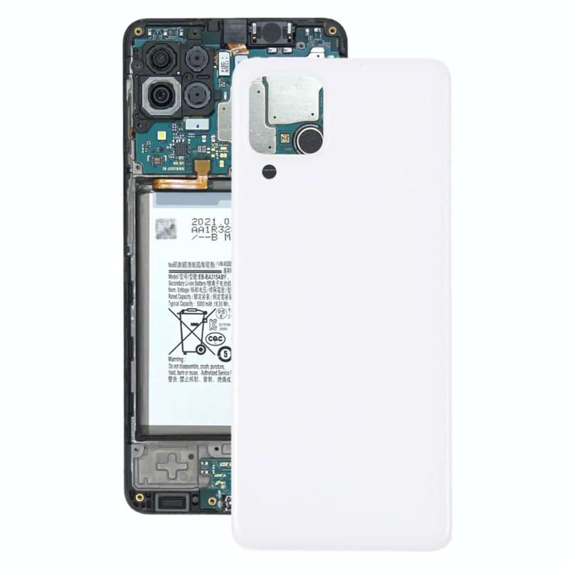 For Samsung Galaxy A22 SM-A225F Battery Back Cover (White)
