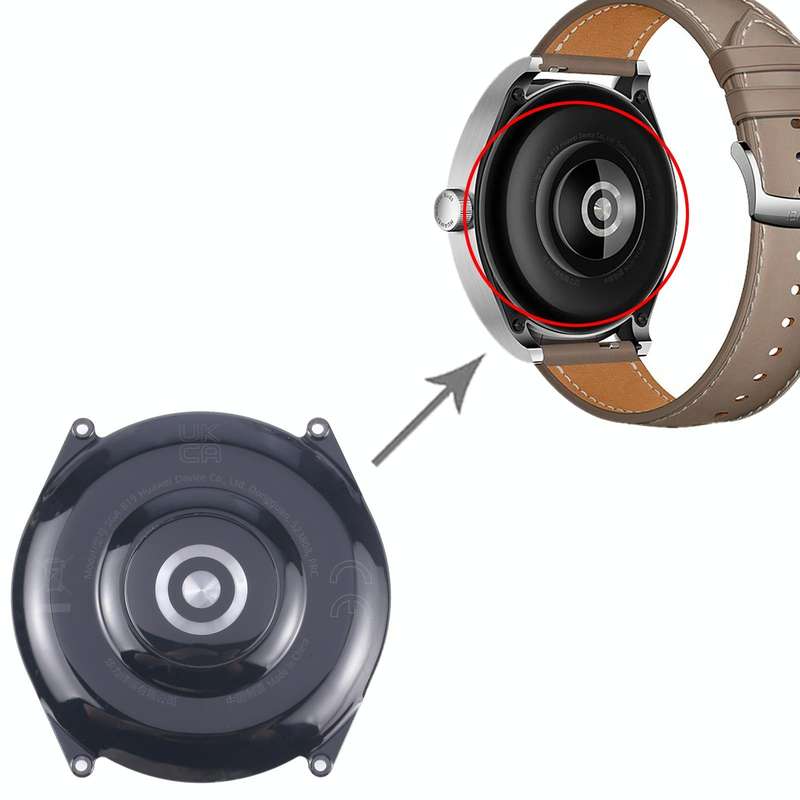 For Huawei Watch Buds Original Rear Housing Cover(Black)