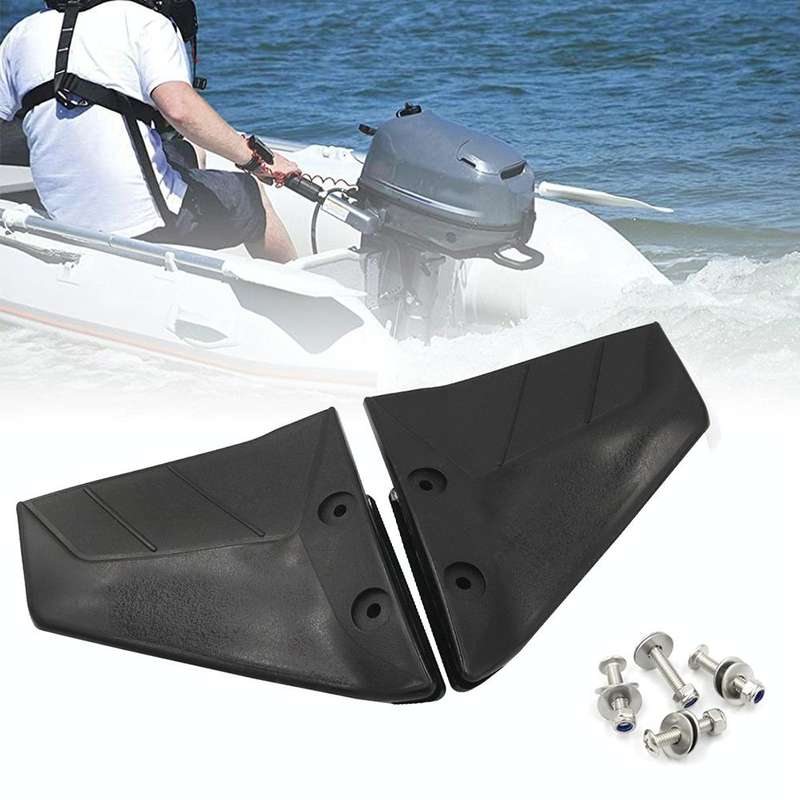 Outboard Motor Wave Pressure Board Sliding Wing Tail for 4 to 50HP Outdrive Stabilizer
