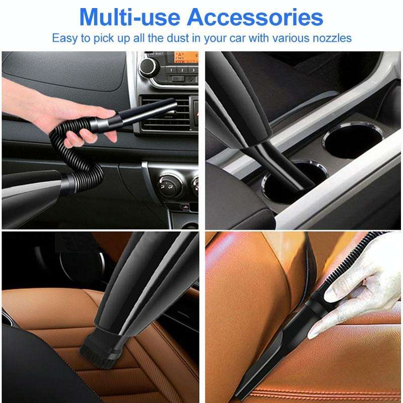 Car Vacuum Cleaner High Power 120W Home Car Dual-use Vacuum Cleaner Powerful Dry and Wet Wired Mo...