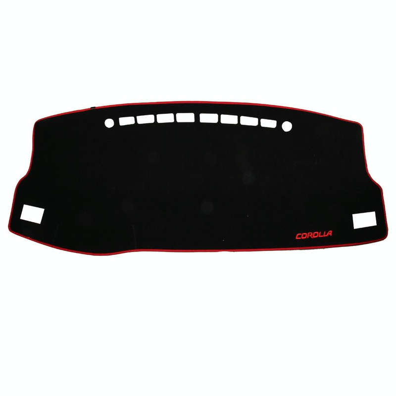 Car Light Instrument Panel Sunscreen Dashboard Mats Cover for Toyota New Corolla (2014-2018)Pleas...