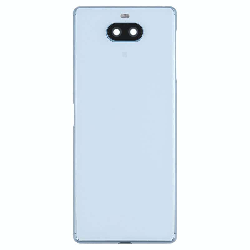 For Sony Xperia 8 Battery Back Cover with Middle Frame & Camera Lens Cover(Green)