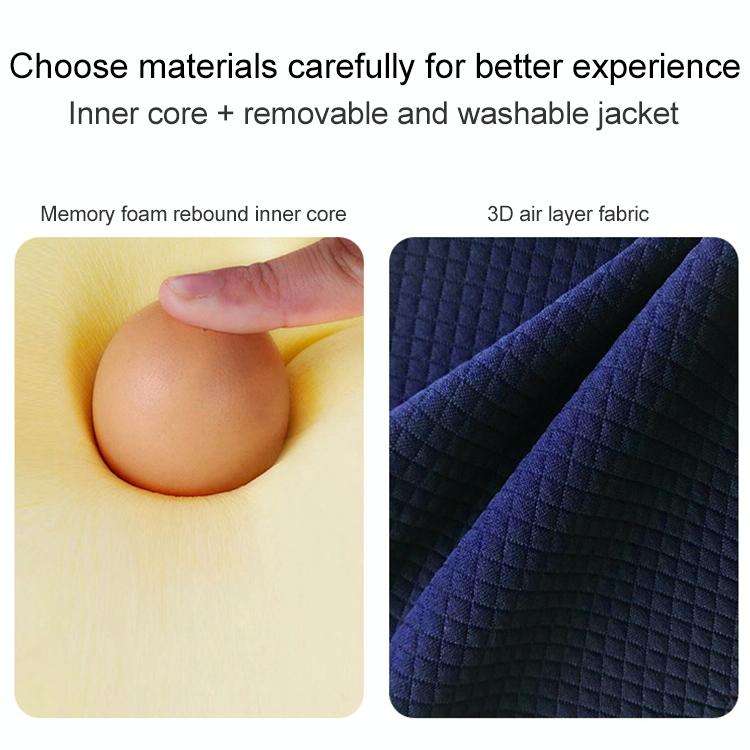 Lumbar Cushion Office Maternity Seat Cushion Car Lumbar Memory Foam Lumbar Pillow,Style: Standard...